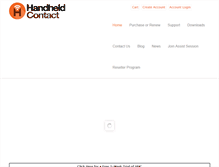 Tablet Screenshot of handheldcontact.com